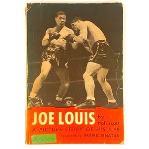 Joe Louis: A picture Story of his Life, 1947 First Ed Paperback RARE BOOK